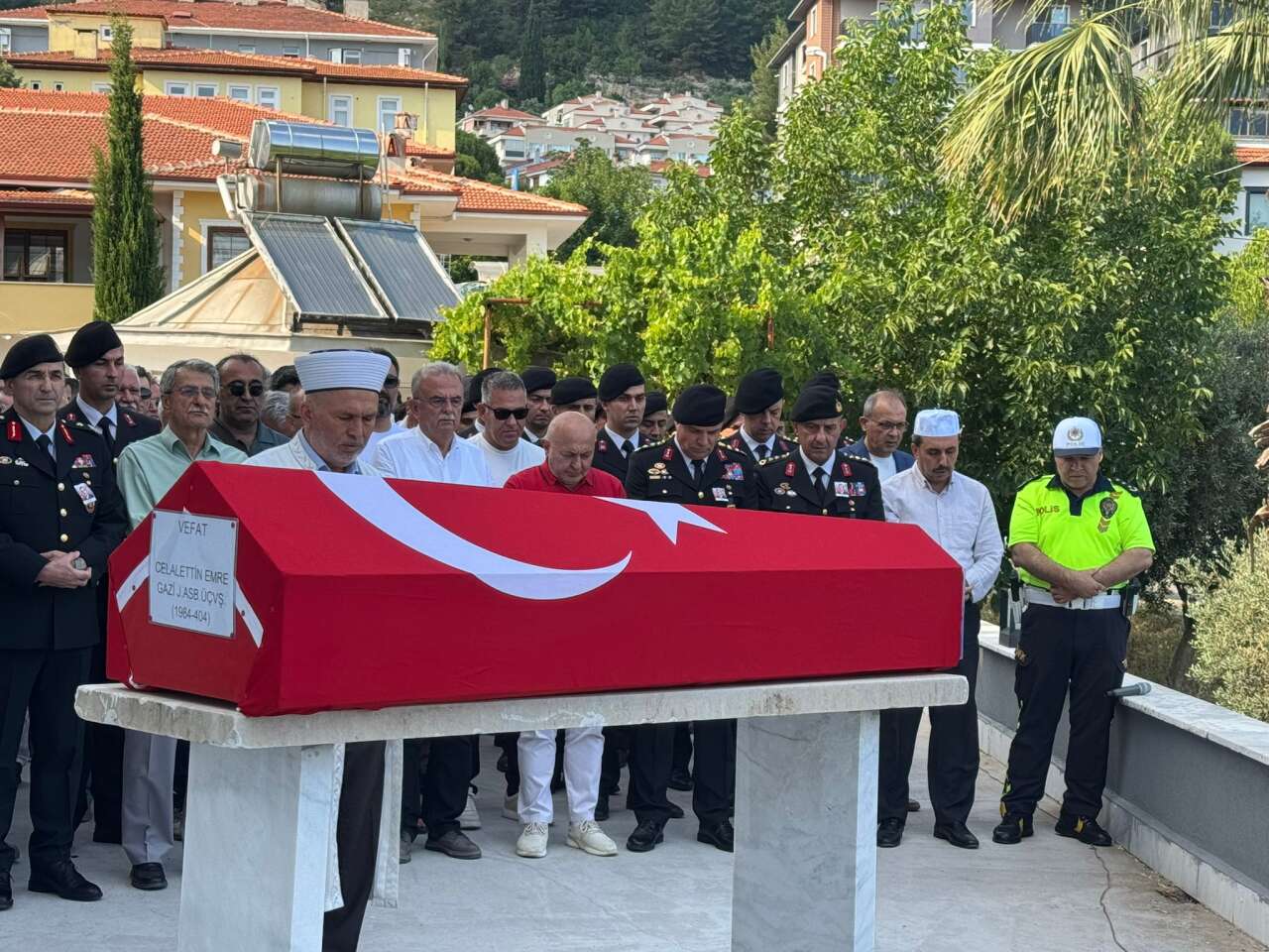 Muğla’da Gazi Celalettin Emre Son Yolculuğuna Uğurlandı 3